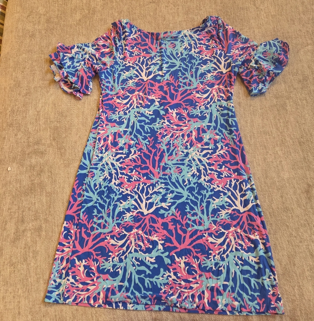 Pappagallo Ruffle Dress - Picture 2 of 4